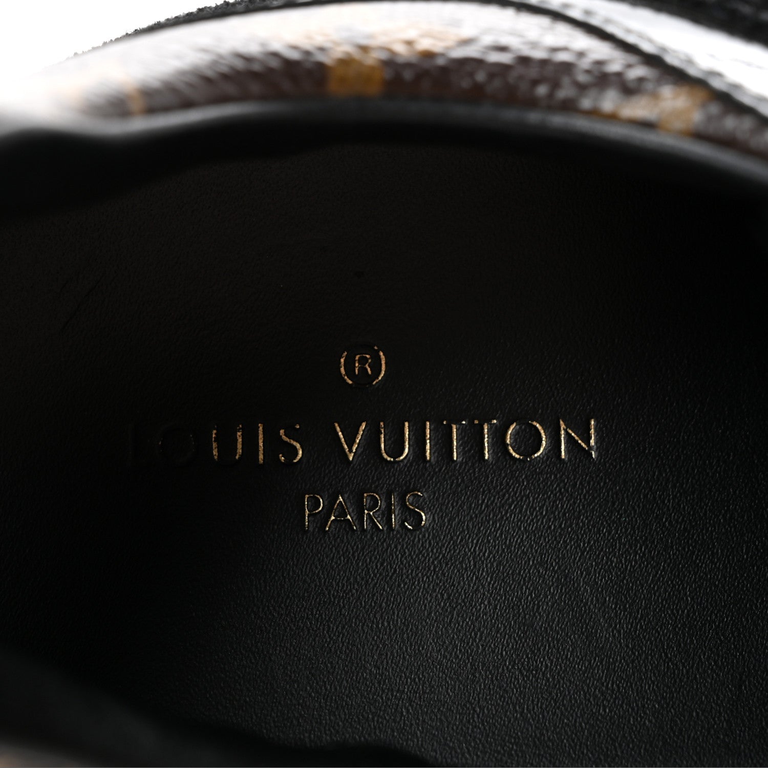 Louis Vuitton Suede Monogram Run Away Sneakers 36.5 Black 7 of 11