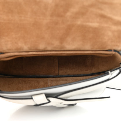 Loewe Calfskin Mini Gate Belt Bag White 5 of 9