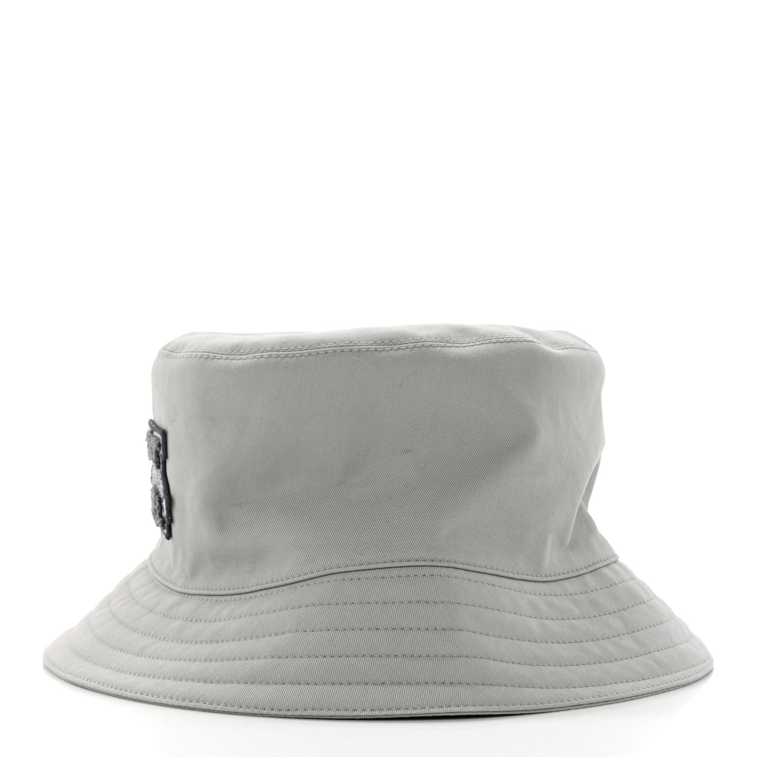 Hermes Cotton Harper H Sellier Bucket Hat 58 Gris Glacier 4 of 8