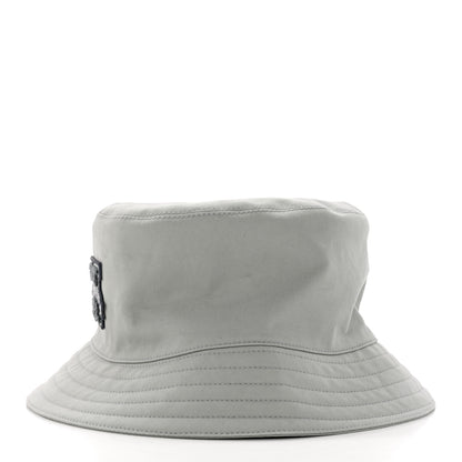 Hermes Cotton Harper H Sellier Bucket Hat 58 Gris Glacier 4 of 8