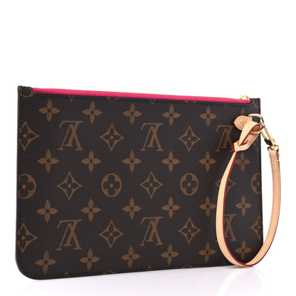 Louis Vuitton Monogram Neverfull MM GM Pochette Pivoine 3 of 10
