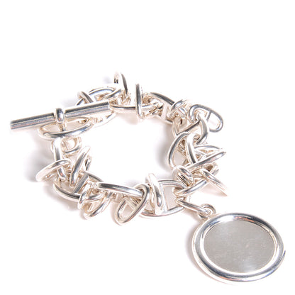 Hermes Sterling Silver Tintamarre S Bracelet 3 of 6