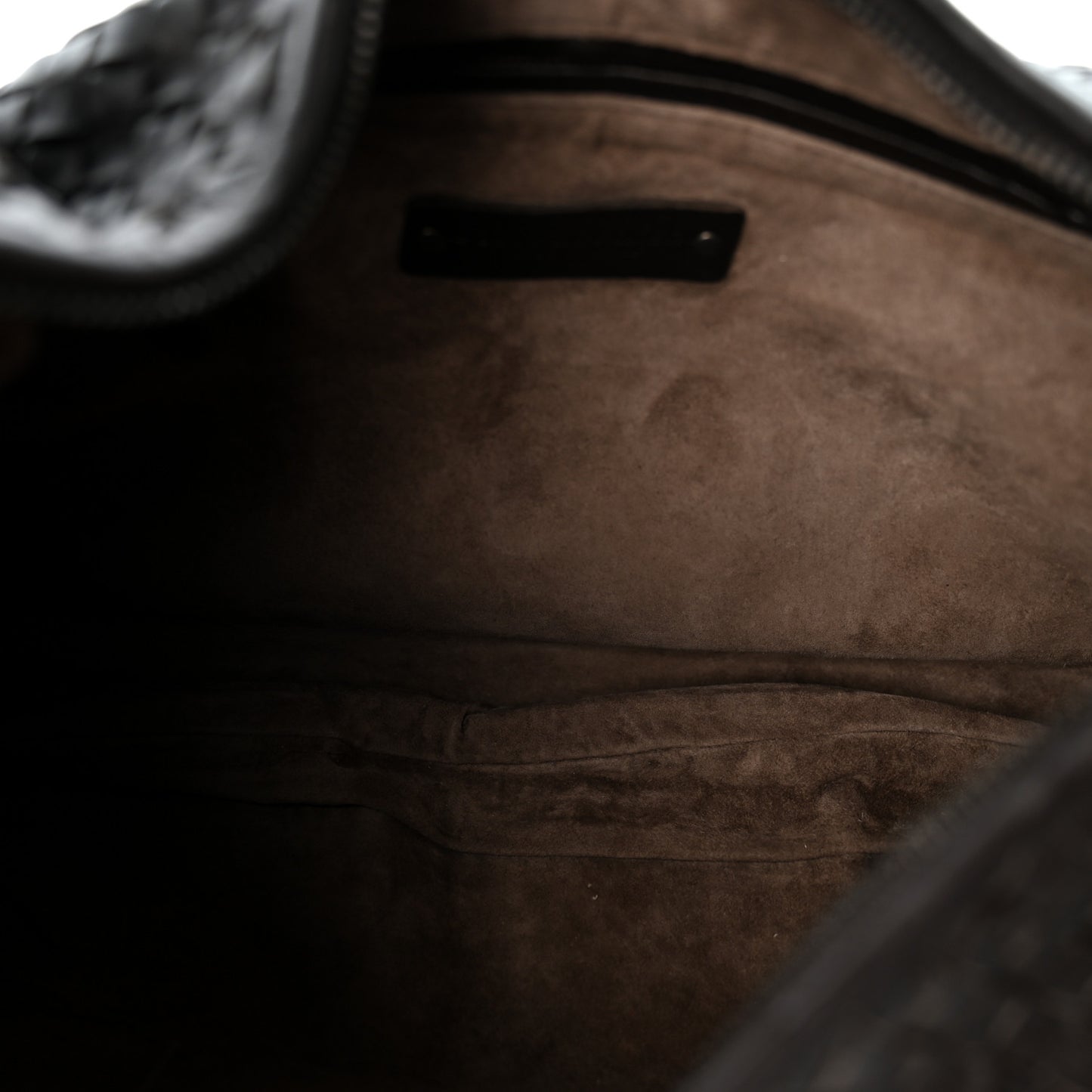 Nappa Intrecciato Large Belly Veneta Hobo Ebano