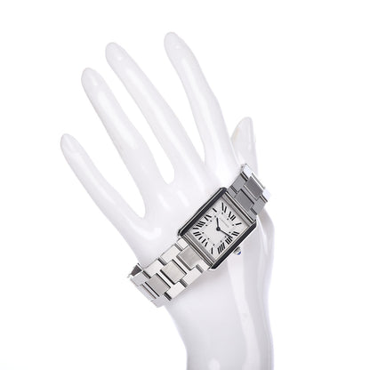 Cartier Stainless Steel 27mm Tank Solo Quartz Watch 2 of 6