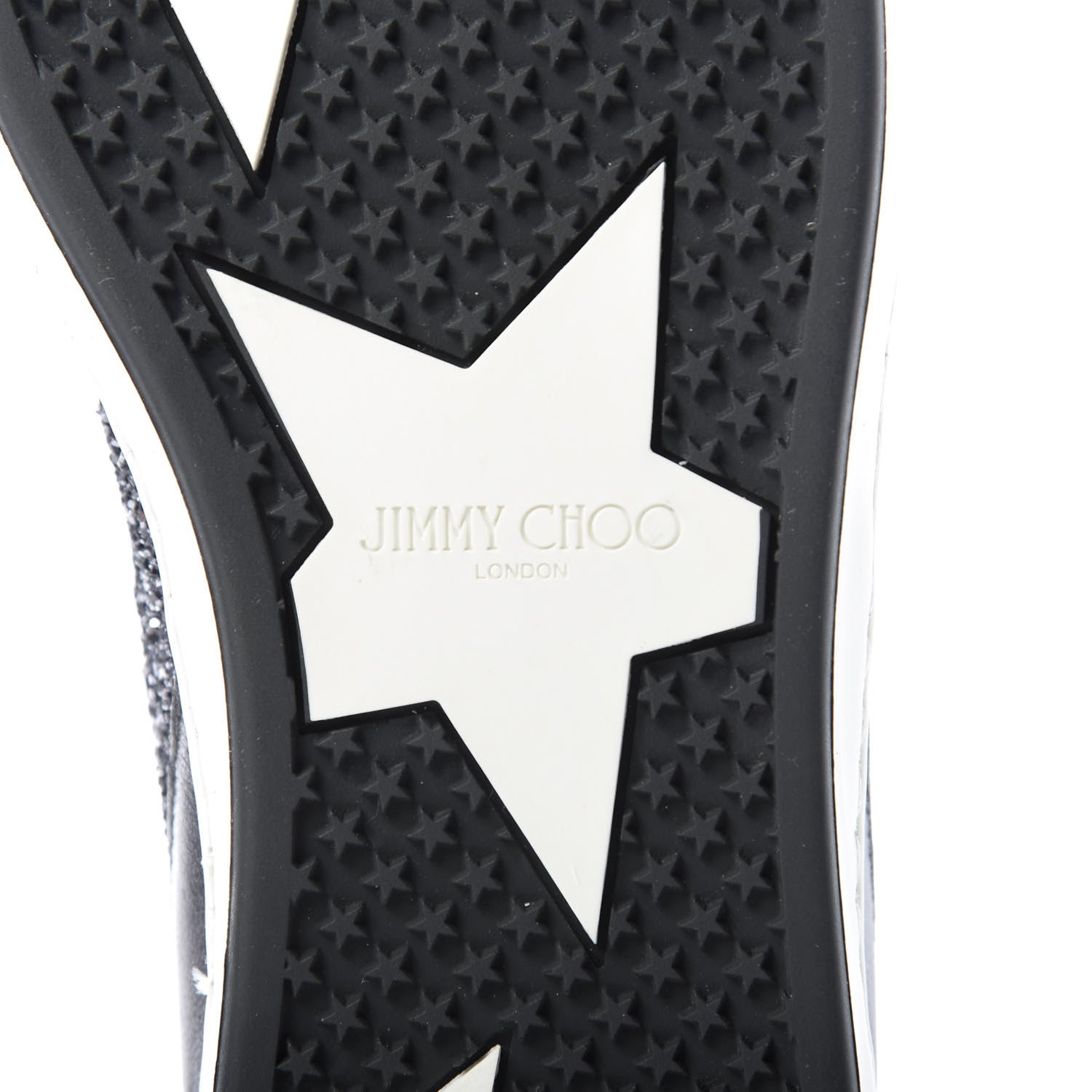 Jimmy Choo Glitter Miami Sneakers 36 Grey 8 of 10