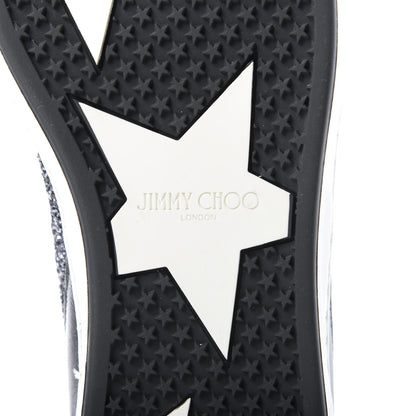 Jimmy Choo Glitter Miami Sneakers 36 Grey 8 of 10