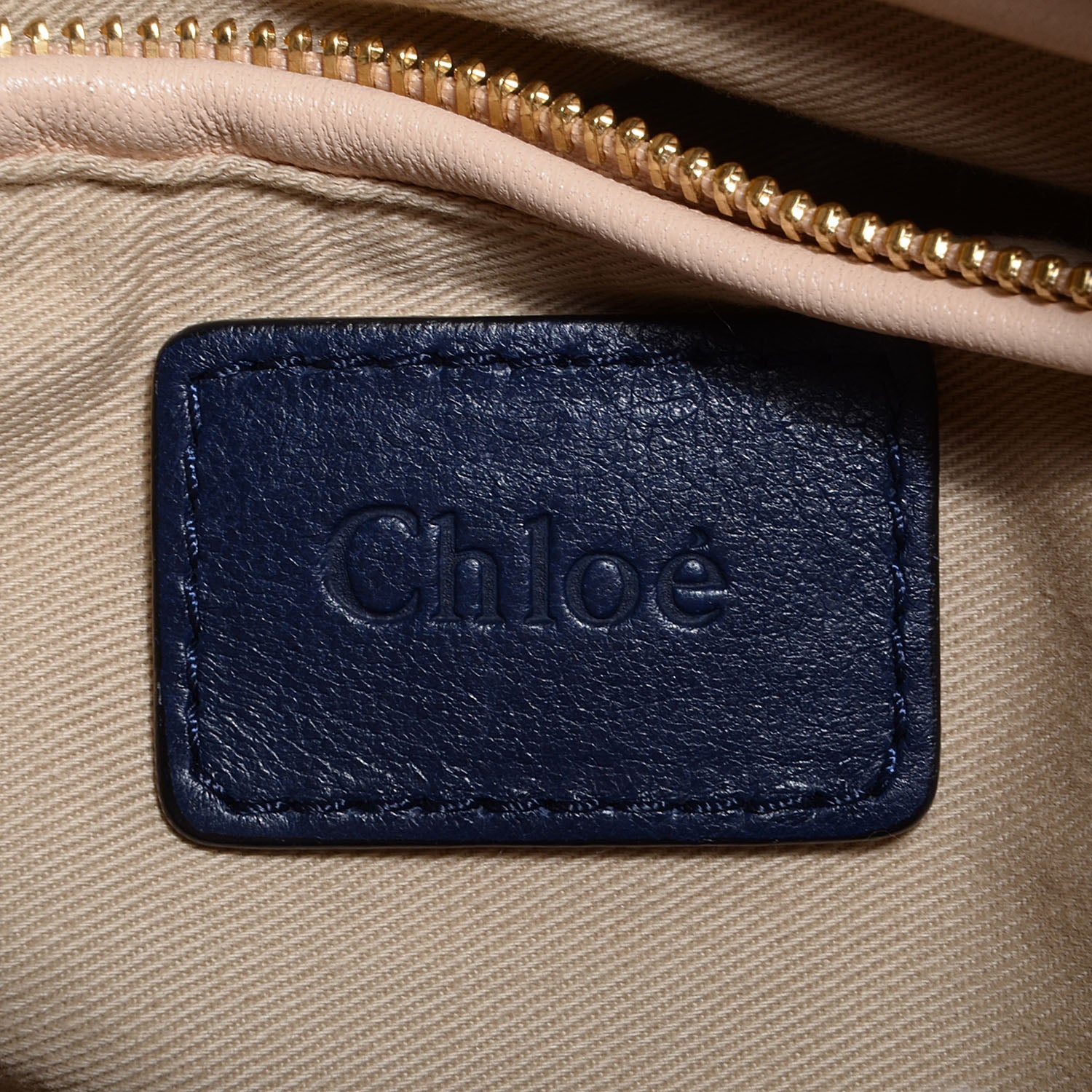 Chloe Calfskin Medium Military Paraty Blue 7 of 11