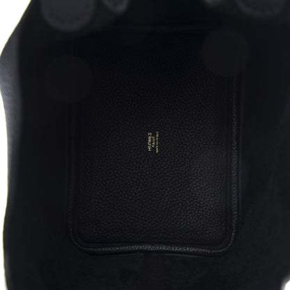 Hermes Taurillon Clemence Picotin Lock 18 PM Black 5 of 10