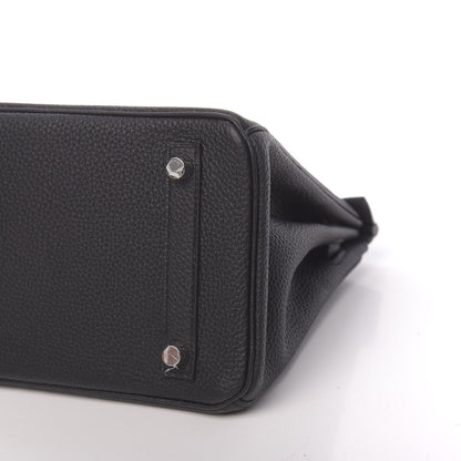 Hermes Togo Birkin 25 Black 10 of 11