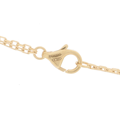 Cartier 18K Yellow Gold 2 Diamond LOVE Necklace 4 of 5