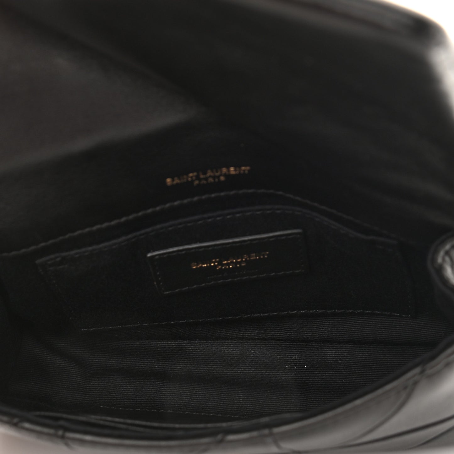 Lambskin Monogram Jamie Belt Bag Black