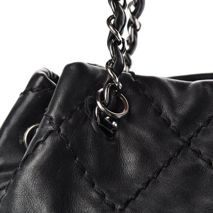 Chanel Lambskin Expandable Tote Black 14 of 15