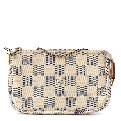Louis Vuitton Damier Azur Mini Pochette Accessories 1 of 8