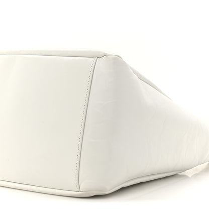 Balenciaga Calfskin Monaco Sling Shoulder Bag White 24 of 37