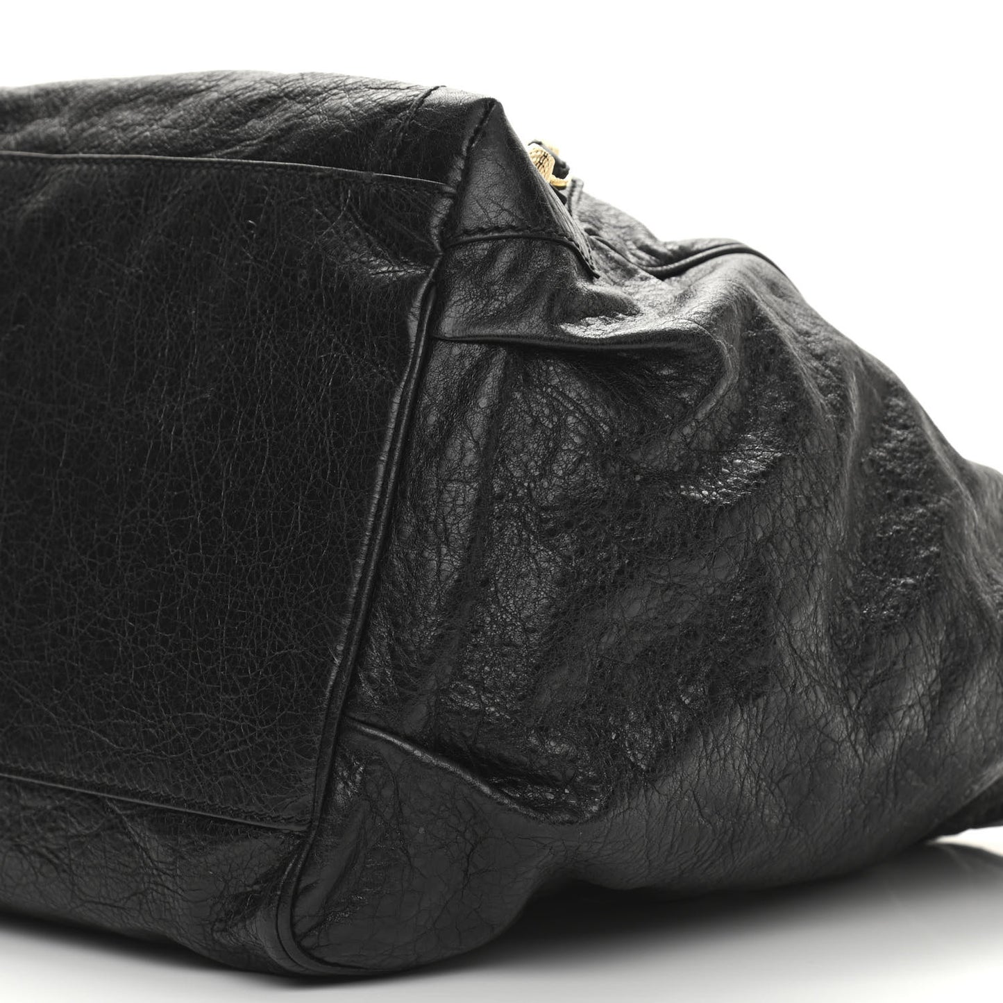 Agneau Giant 12 Gold Hardware S Sunday Tote Black
