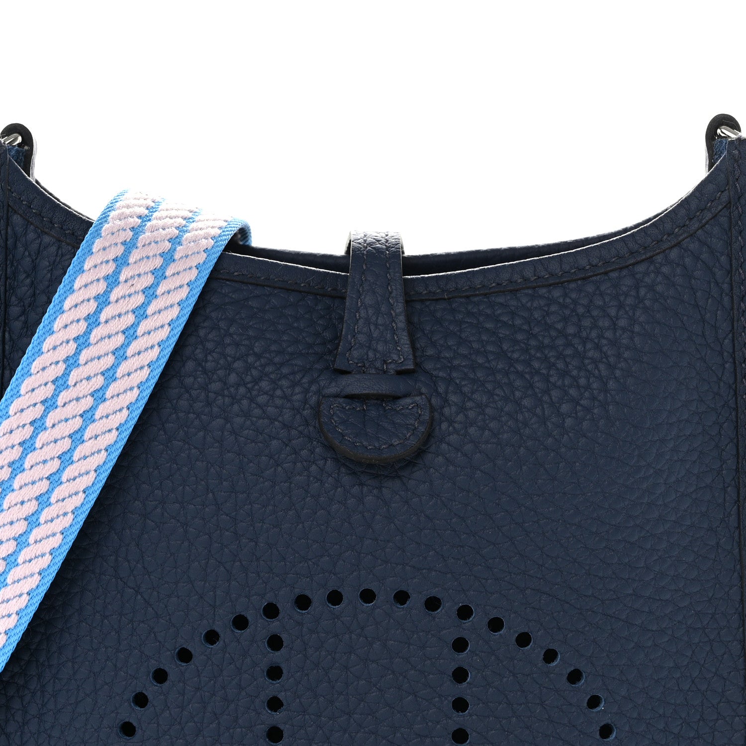 Hermes Taurillon Maurice Evelyne TPM Bleu De Prusse 8 of 10