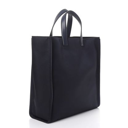 Fendi Nylon Vitello Elite Monster Eyes Tote Blue Scuro White Multicolor 3 of 13