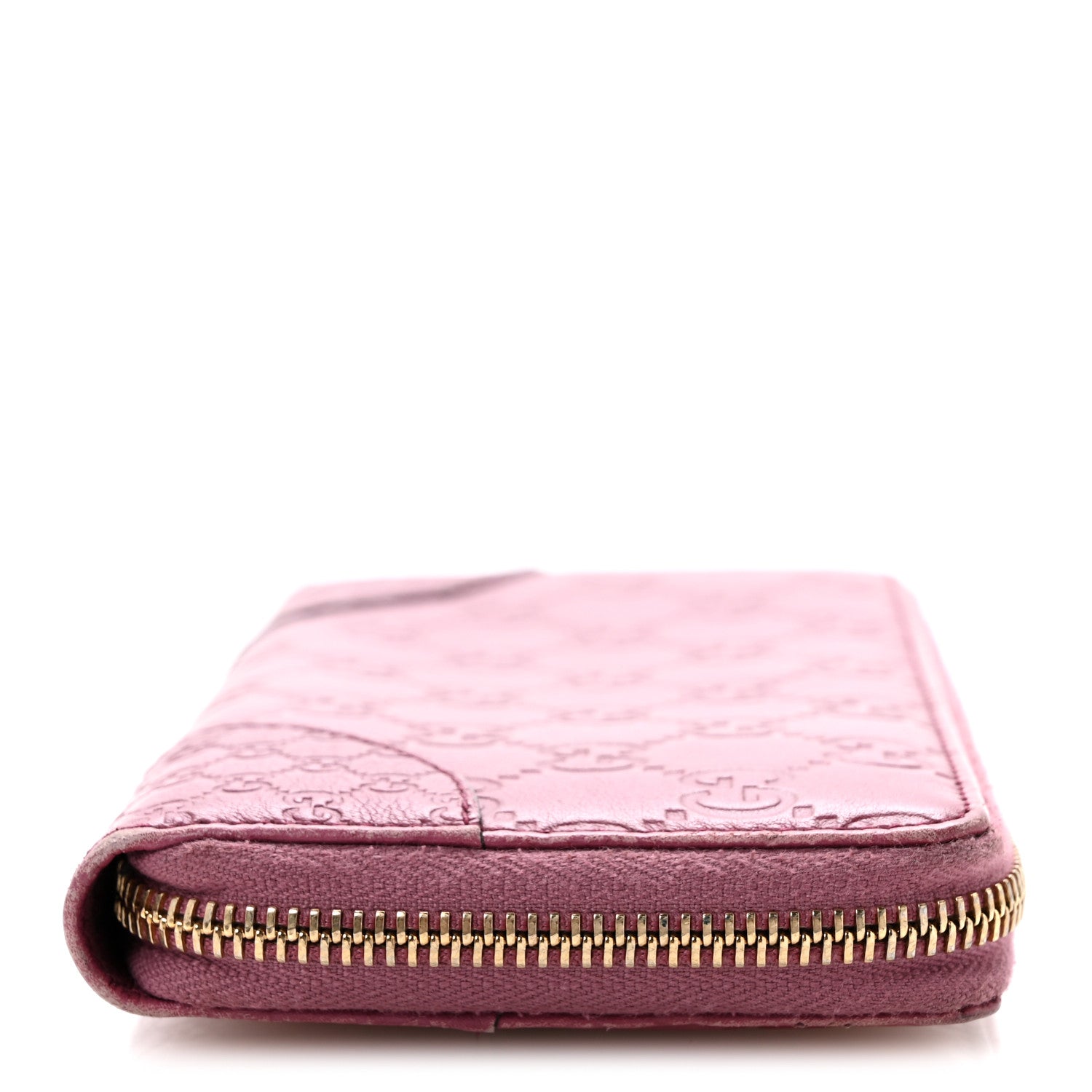 Gucci Guccissima Signature Microguccissima Bree Zip Around Wallet Purple 10 of 11