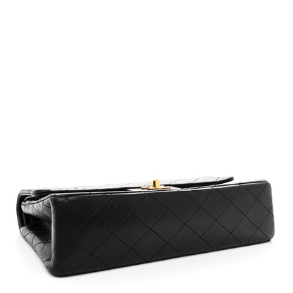 Chanel Lambskin Quilted Small Double Flap Black 4 of 14