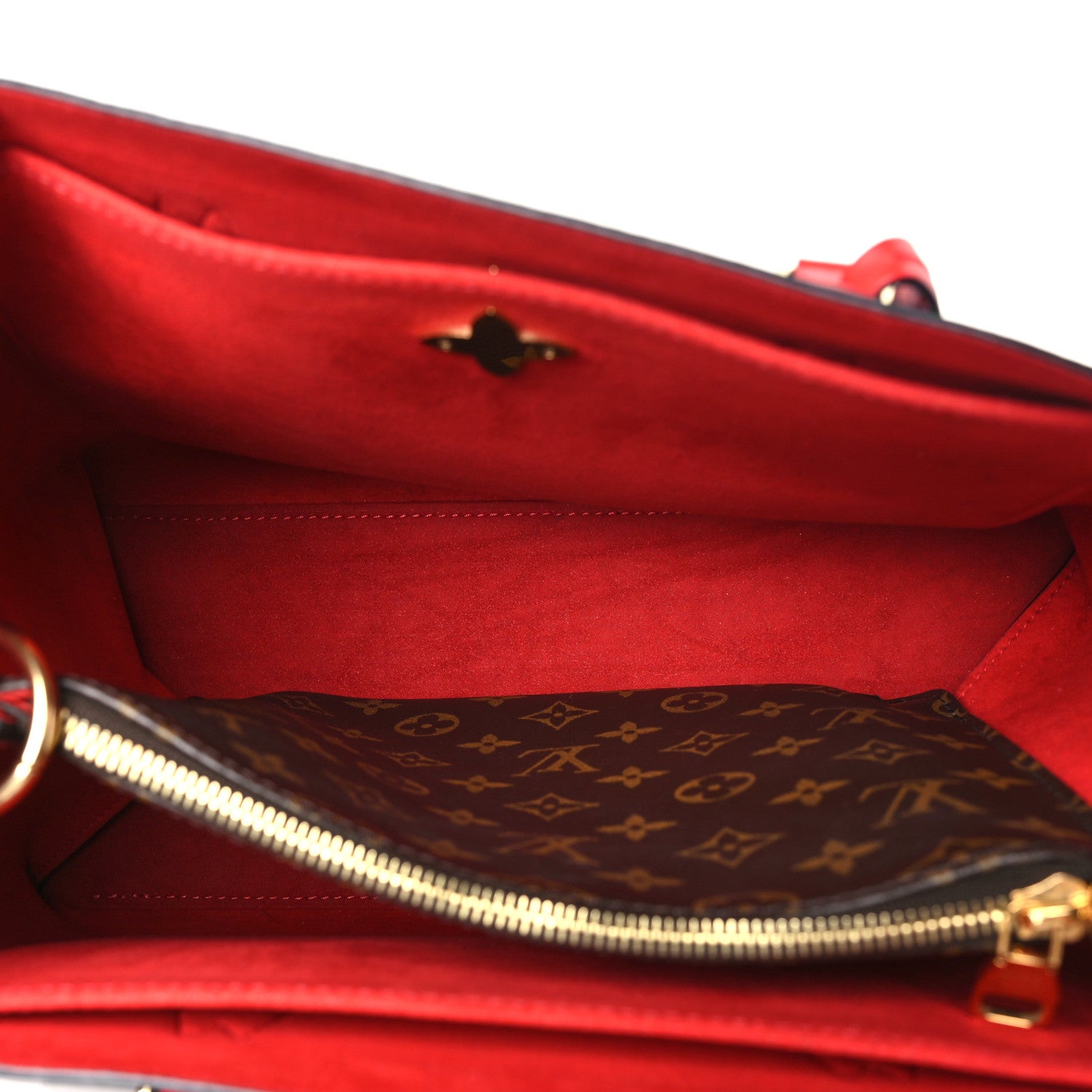 Louis Vuitton Monogram Flower Tote Coquelicot 5 of 8