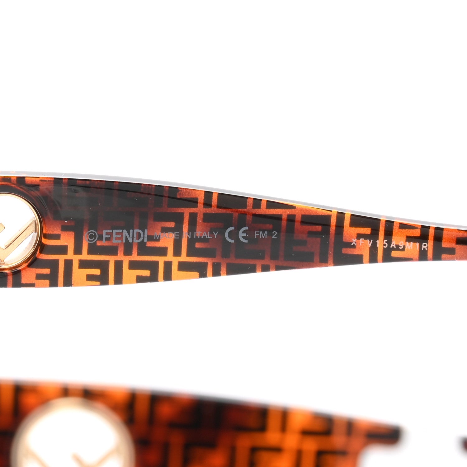 Fendi Acetate F is Fendi 51mm Cat Eye Sunglasses FF 0359/S Tortoise Camouflage 4 of 7