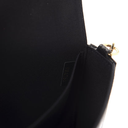 Louis Vuitton Game On Felicie Chain Wallet Black 10 of 11