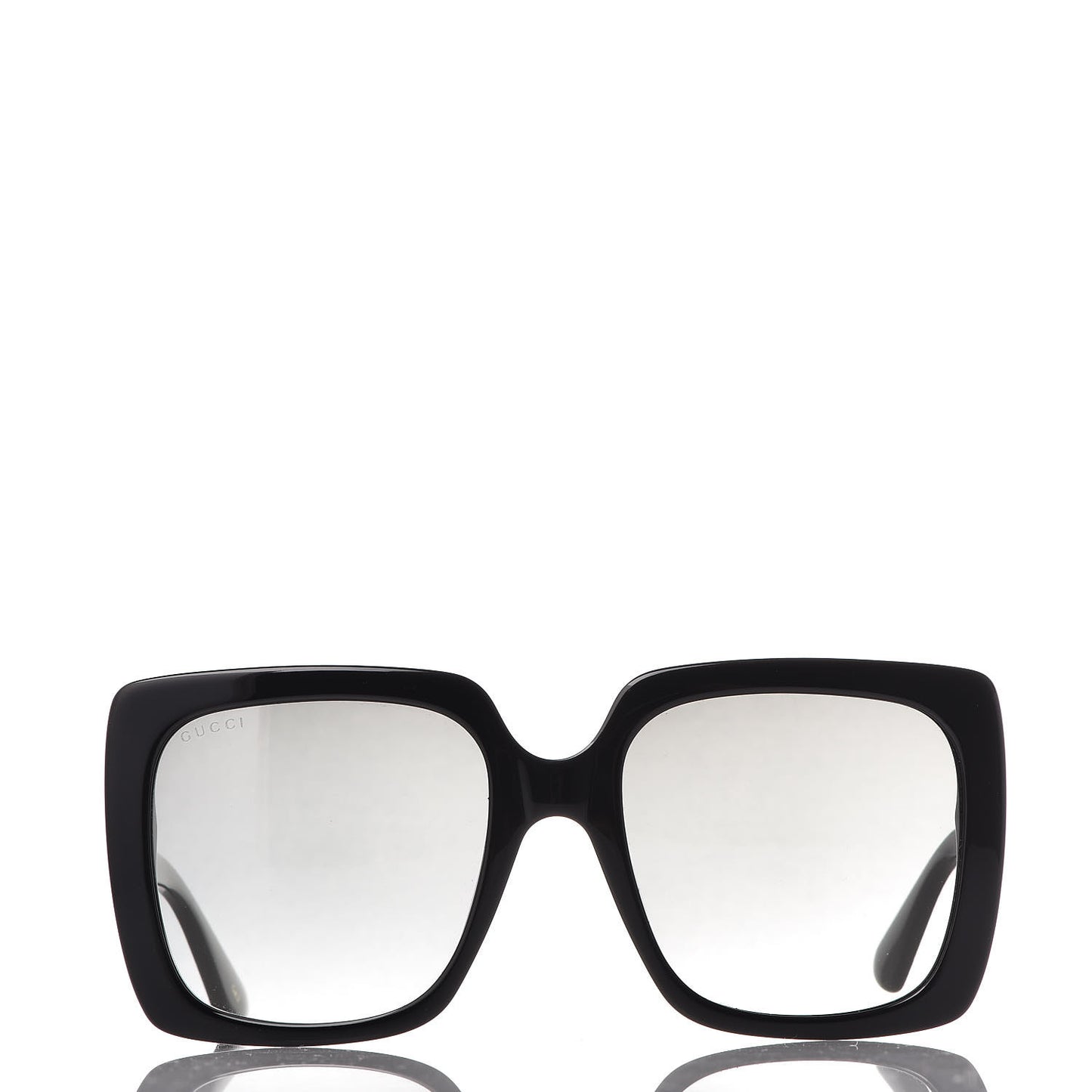 Crystal Square Frame GG Sunglasses GG0418S Black