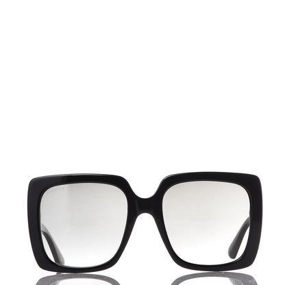 Gucci Crystal Square Frame GG Sunglasses GG0418S Black 3 of 8