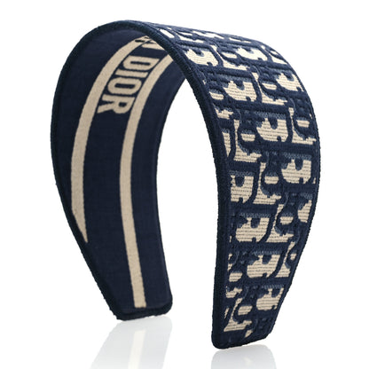 Christian Dior Oblique Headband Blue 3 of 8