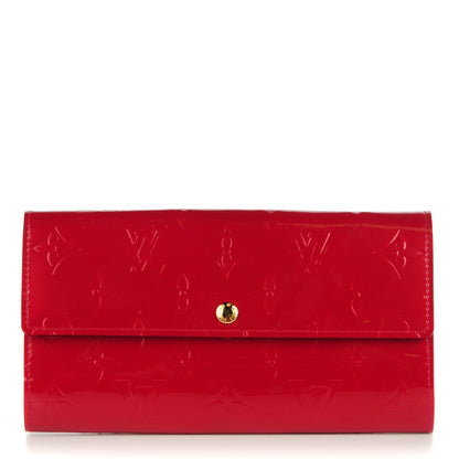 Louis Vuitton Vernis Sarah Wallet Pomme D'Amour 1 of 7