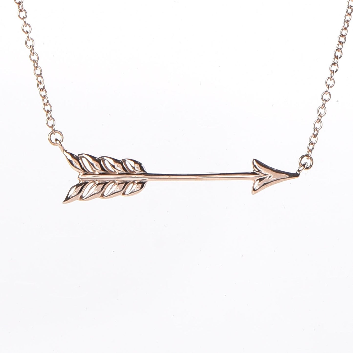Rubedo Arrow Pendant Necklace