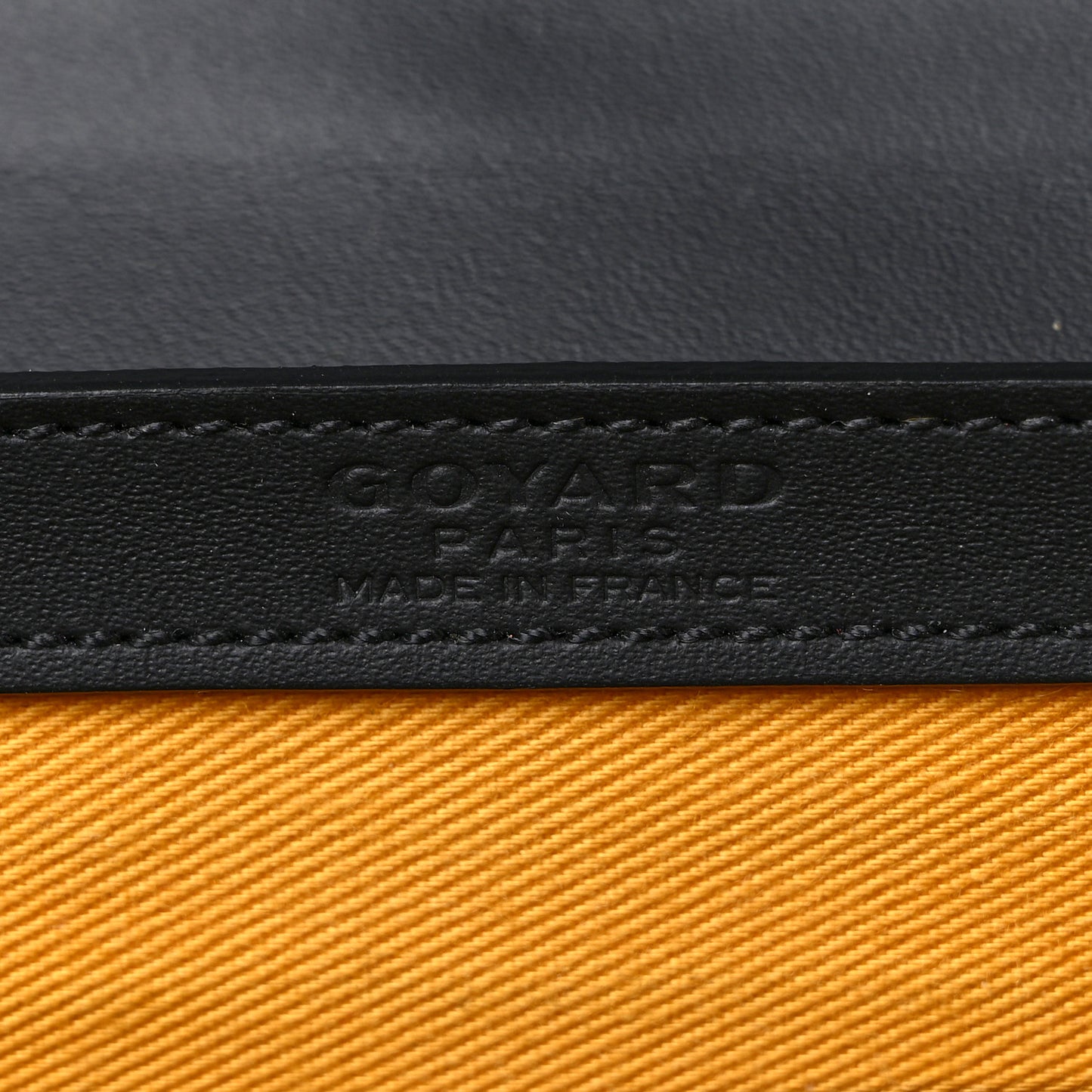 Goyardine Structure Mini Saigon Black