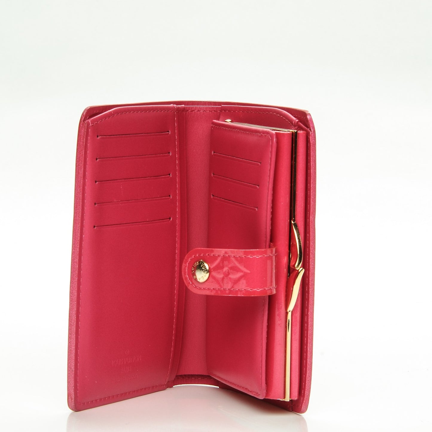 Vernis French Purse Wallet Rose Pop