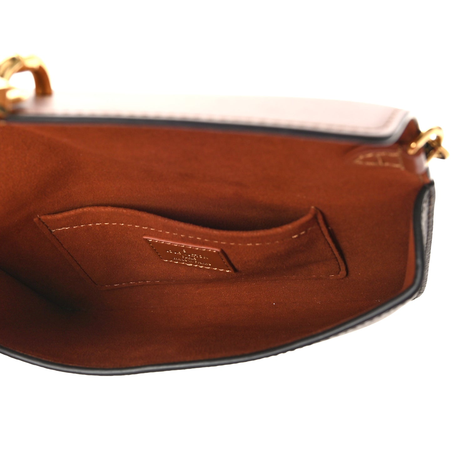 Monogram Padlock On Strap Caramel
