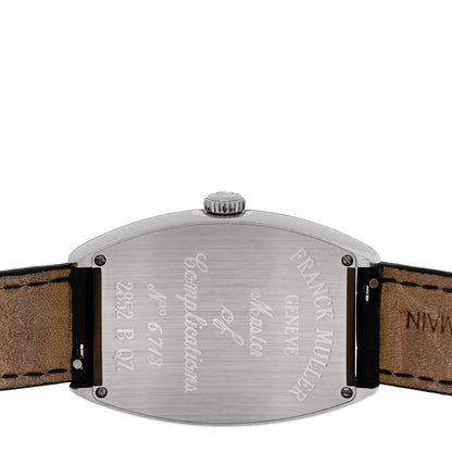 Franck Muller Stainless Steel Alligator Diamond Bezel Mother of Pearl 31mm Cintree Curvex Quartz Watch 2852BQZ 4 of 4