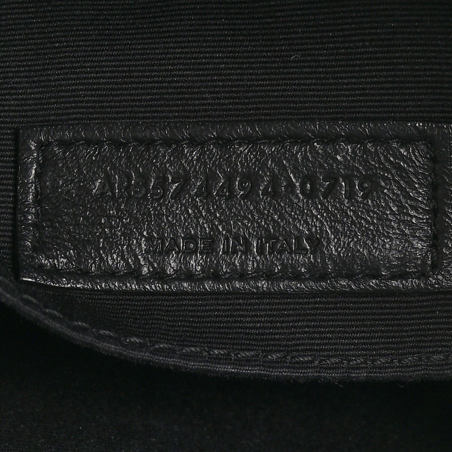 Saint Laurent Calfskin Matelasse Monogram Lou Camera Bag Black 7 of 11