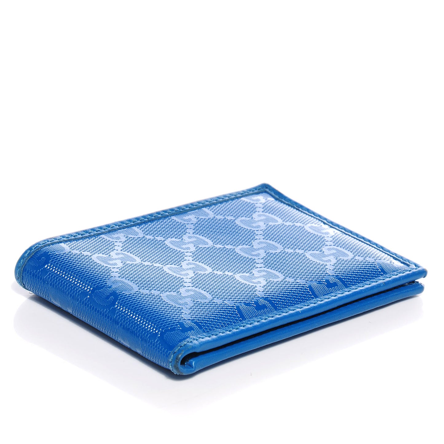Imprime Monogram Bi-Fold Wallet Riviera Blue