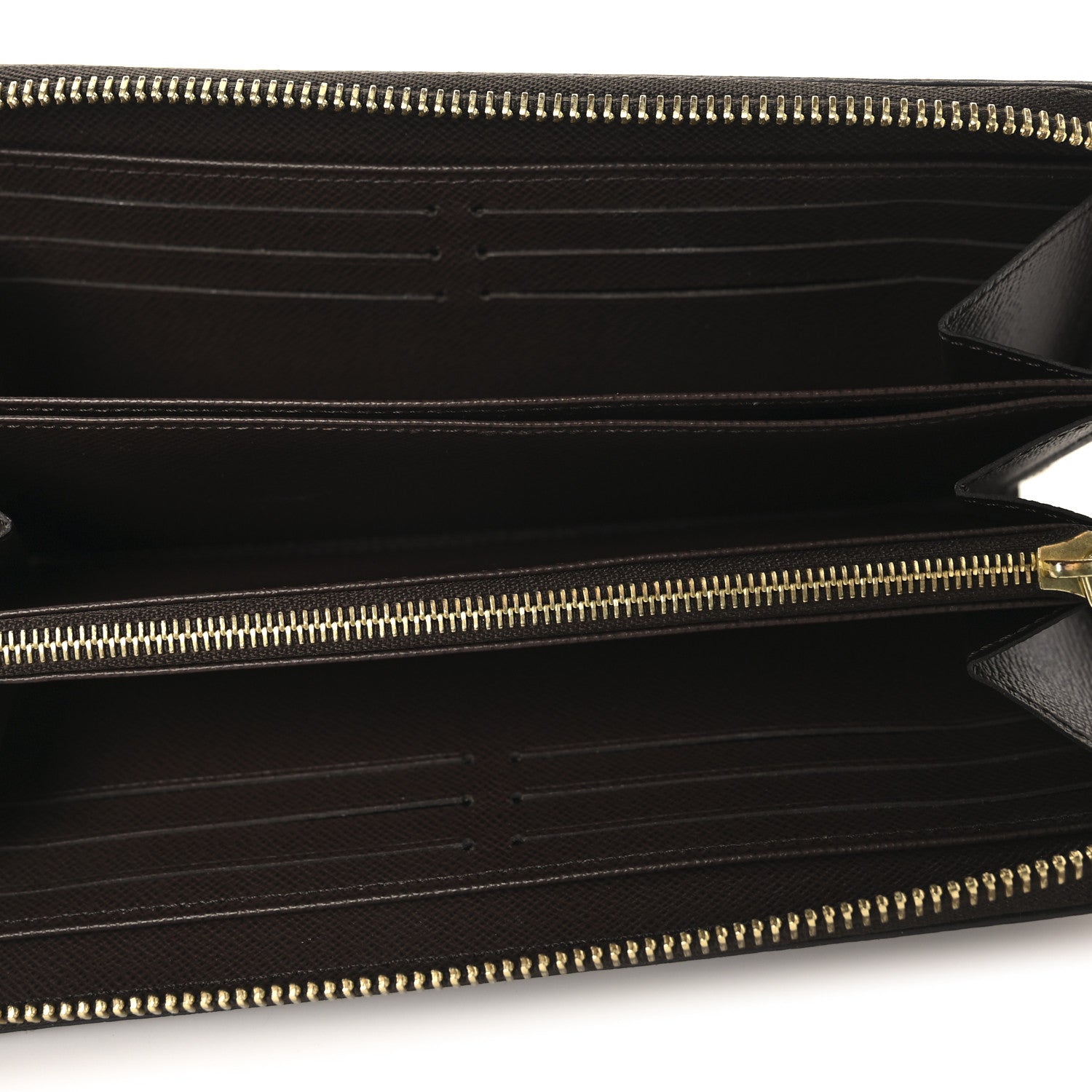 Louis Vuitton Damier Ebene Zippy Wallet 5 of 8