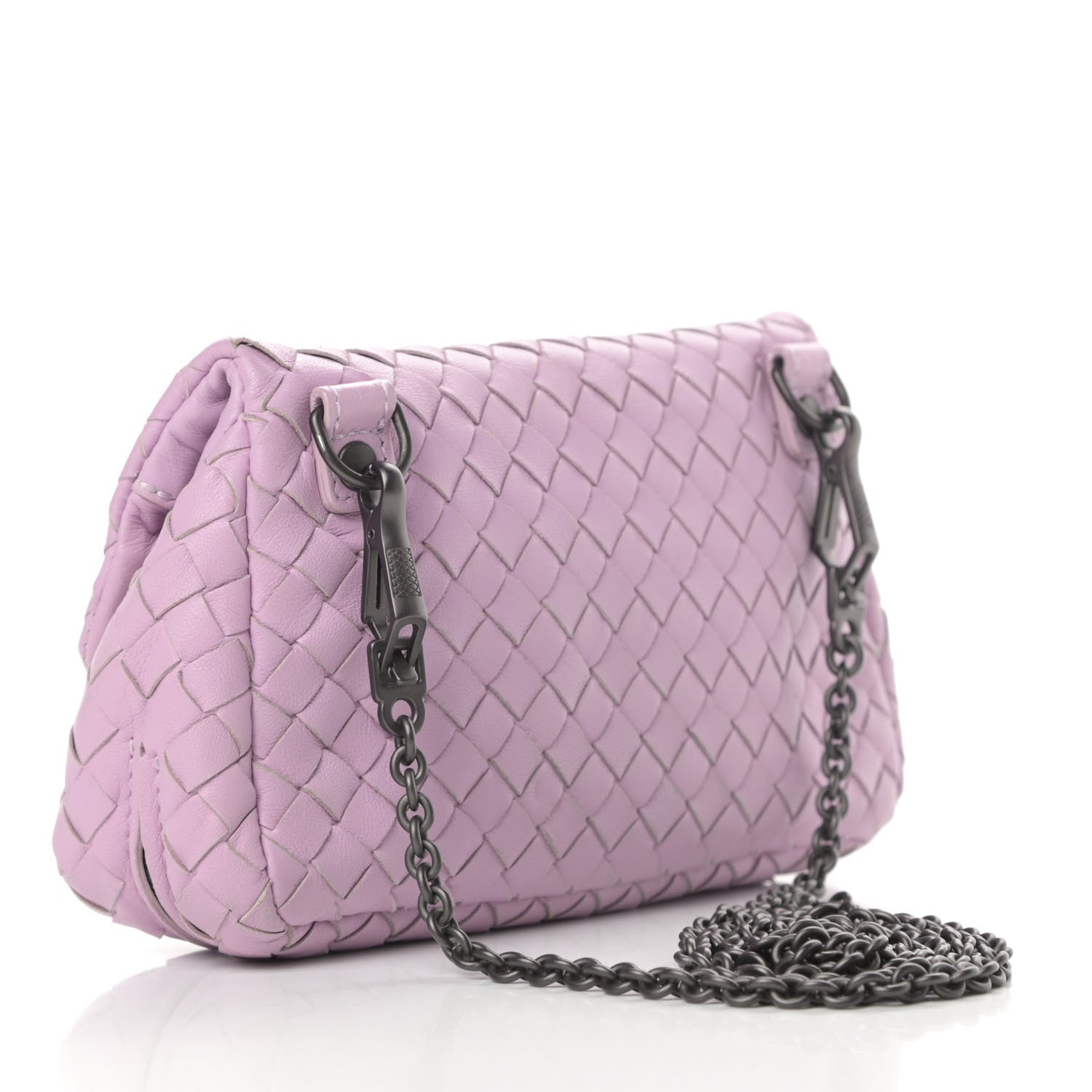 Bottega Veneta Nappa Intrecciato Mini Chain Messenger Parme 3 of 10
