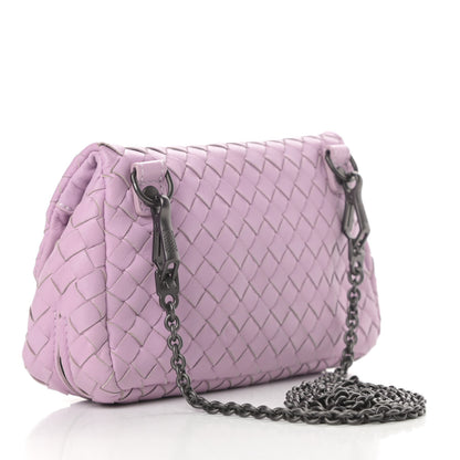 Bottega Veneta Nappa Intrecciato Mini Chain Messenger Parme 3 of 10