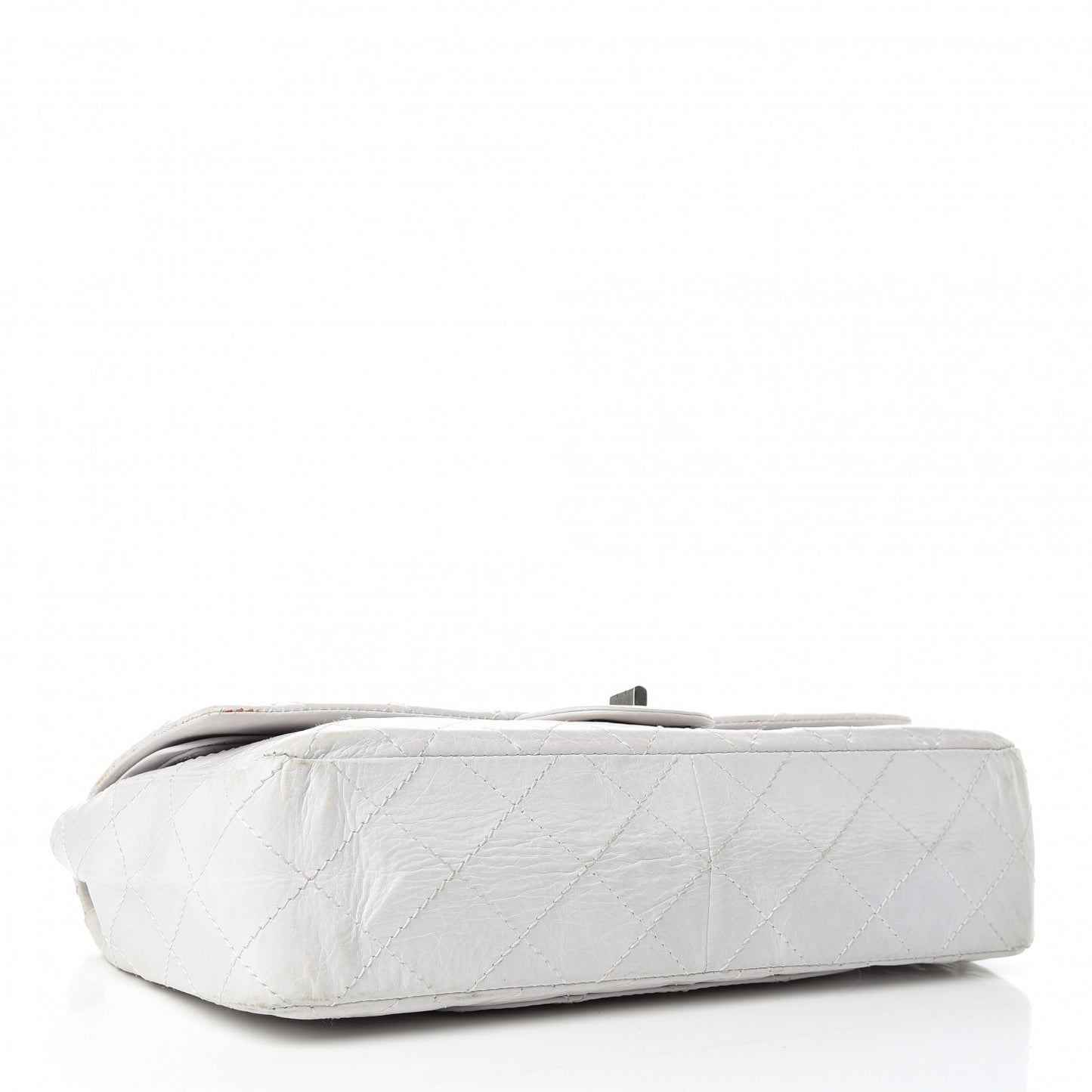 Aged Calfskin 50th Anniversary 2.55 Reissue 227 White
