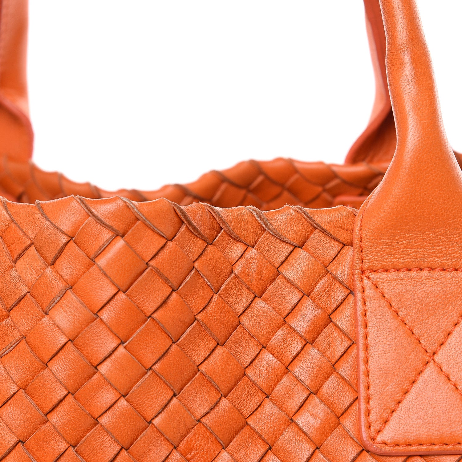 Bottega Veneta Nappa Intrecciato Medium Cabat Orange 15 of 18