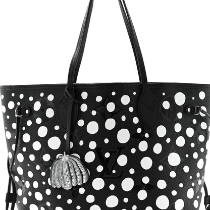 Louis Vuitton LV X YK Empreinte Neverfull MM Black White 8 of 10