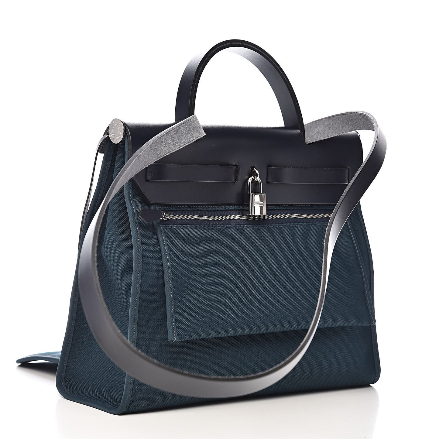 Vache Hunter Toile Herbag Zip 31 PM Bleu Nuit Bleu Ocean