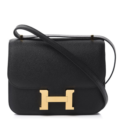 Hermes Epsom Constance 18 Black 1 of 21