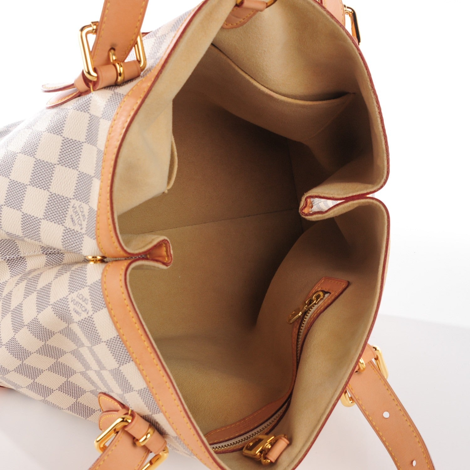 Louis Vuitton Damier Azur Hampstead MM 7 of 11