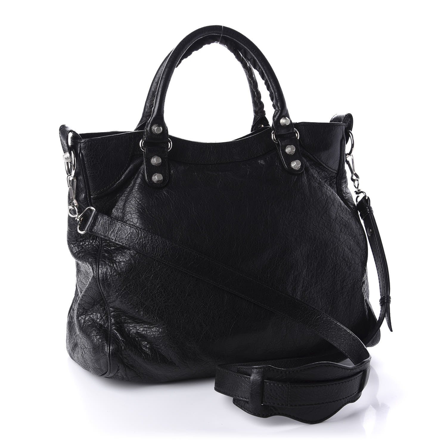 Balenciaga Agneau Giant 12 Silver Hardware Velo Black 4 of 12