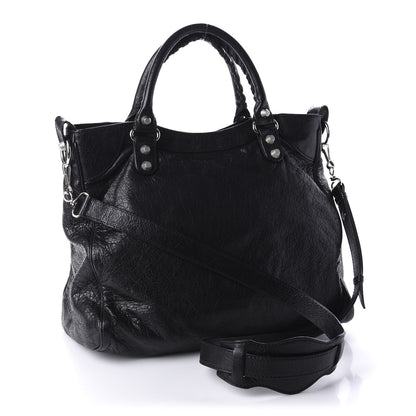 Balenciaga Agneau Giant 12 Silver Hardware Velo Black 4 of 12