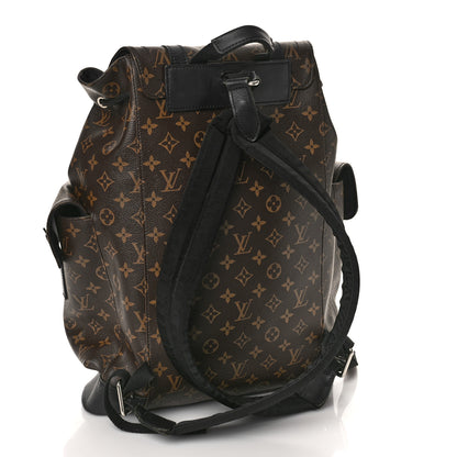 Louis Vuitton Monogram Macassar Christopher PM Backpack 3 of 11