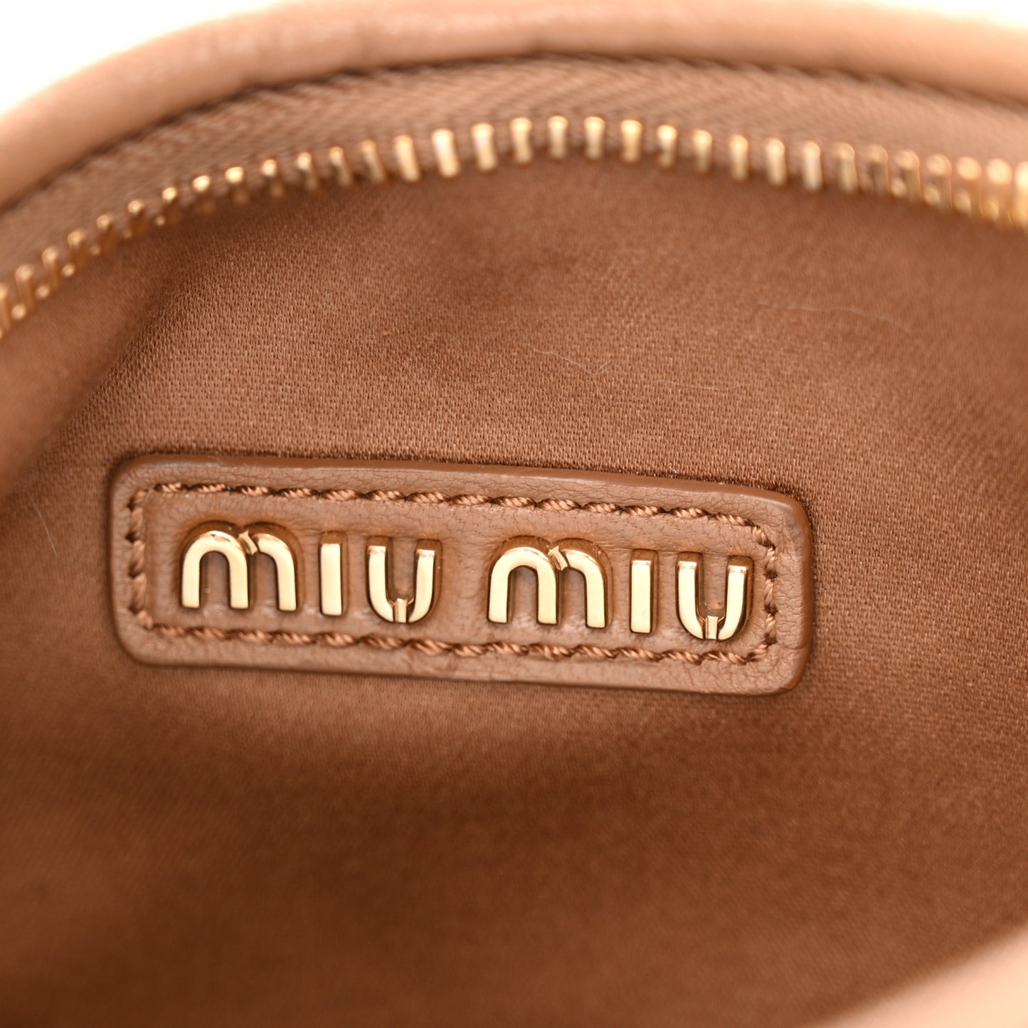 Nappa Matelasse Regular Wander Hobo Caramel